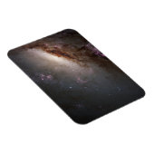 NGC 4258 Ondergaat intense stervorming. Magneet (Rechterzijde)