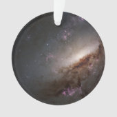 NGC 4258 Ondergaat intense stervorming. Ornament (voorkant)