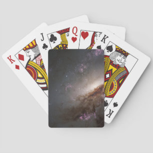 NGC 4258 Ondergaat intense stervorming. Pokerkaarten