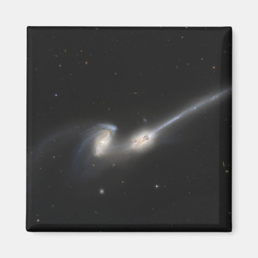 NGC 4676, ook bekend als de Mice Galaxies Magneet (Voorkant)