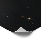 NGC 4676, ook bekend als de Mice Galaxies Poster (Hoek)