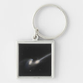 NGC 4676, ook bekend als de Mice Galaxies Sleutelhanger (Voorkant)