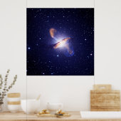 NGC 5128 Centaurus A Galaxy NASA Poster (Keuken)
