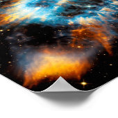 NGC 5189 Planetaire Nebula - Hubble Space Photo Poster (Hoek)