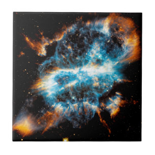 NGC 5189 planetaire nevel - Hubble-ruimtestatiefot Tegeltje