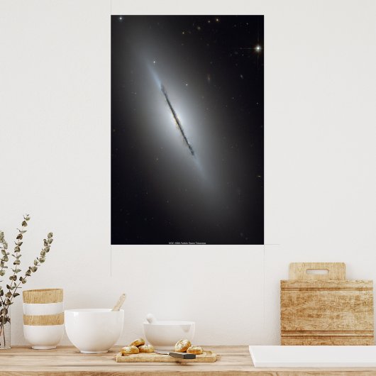NGC 5866, de as Spindle Poster (Keuken)