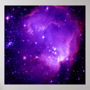 NGC 602 en verder Poster