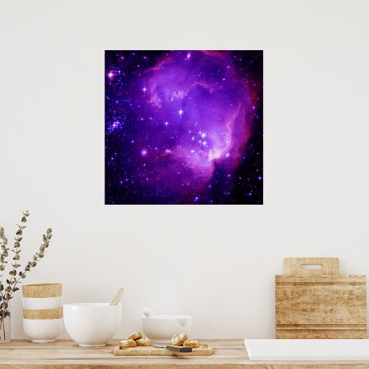 NGC 602 en verder Poster (Keuken)