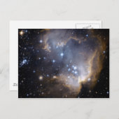 NGC 602 felle sterren NASA Briefkaart (Voorkant / Achterkant)