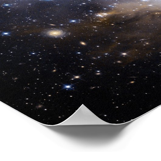 NGC 602 felle sterren NASA Poster (Hoek)