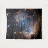 NGC 602 felle sterren NASA Wandkleed (Voorkant (horizontaal))