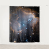 NGC 602 felle sterren NASA Wandkleed (Voorkant)