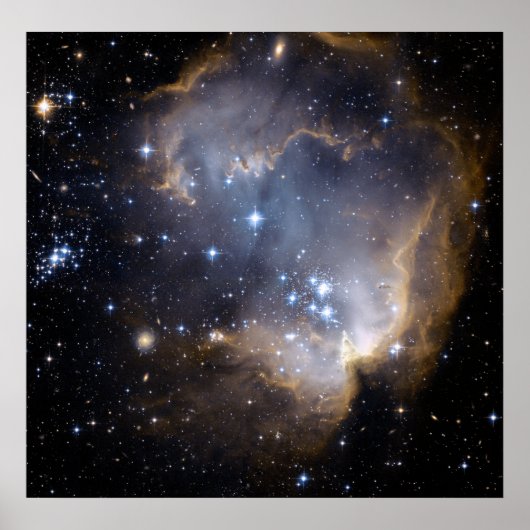 NGC 602, N90 POSTER (Voorkant)