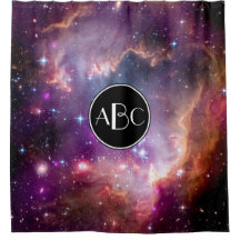 NGC 602 Star-formatie met aangepast monogram