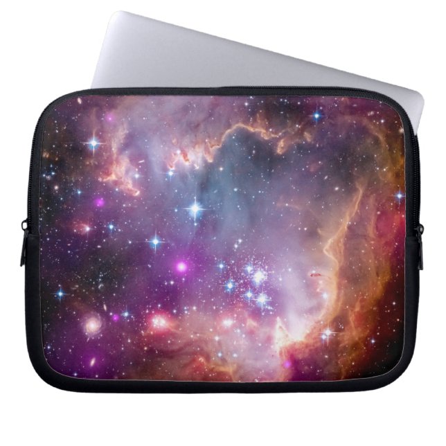 NGC 602 Star-formatie - NASA Hubble Space Photo Laptop Sleeve (Voorkant)