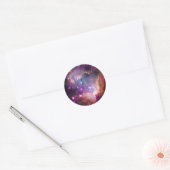 NGC 602 Star-formatie - NASA Hubble Space Photo Ronde Sticker (Envelop)