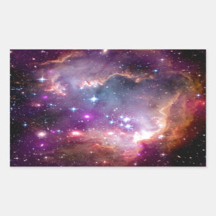 NGC 602 Stervorming - NASA Hubble-ruimtest foto Rechthoekige Sticker