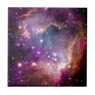 NGC 602 Stervorming - NASA Hubble-ruimtest foto Tegeltje