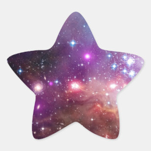NGC 602 Stervorming - NASA Hubble-ruimtestudie Ster Sticker