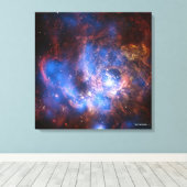 NGC 604 CANVAS AFDRUK (Insitu (Houten vloer))