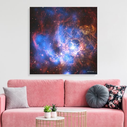 NGC 604 CANVAS AFDRUK (Insitu (Woonkamer))
