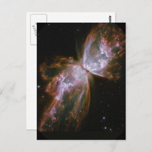 NGC 6302 Butterfly Nebula Briefkaart (Voorkant / Achterkant)