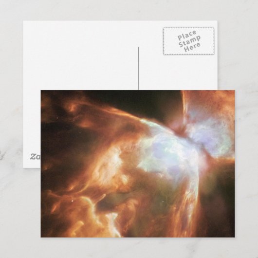 NGC 6302 Butterfly Nebula NASA Briefkaart (Voorkant / Achterkant)