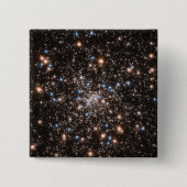 NGC 6397 VIERKANTE BUTTON 5,1 CM (Voorkant)