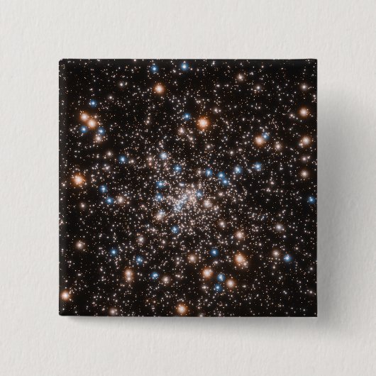 NGC 6397 VIERKANTE BUTTON 5,1 CM (Voorkant)