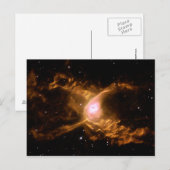 NGC 6537, de rode spinnebula in Sagittarius Briefkaart (Voorkant / Achterkant)