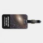 NGC 6744, op 30 miljoen lichtjaar afstand. Bagagelabel (Achterkant horizontaal)