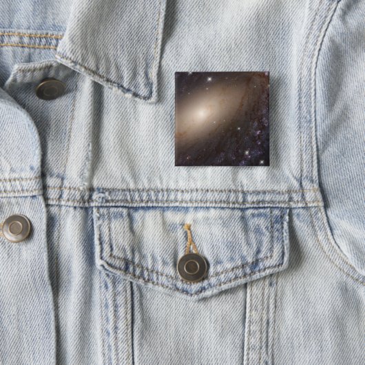 NGC 6744, op 30 miljoen lichtjaar afstand. Vierkante Button 5,1 Cm (In situ)