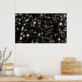 NGC 6791 - Volledig Hubble ACS Gebied Poster (Keuken)