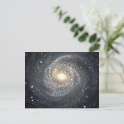 NGC 6814 Spiral Snowflake Galaxy Briefkaart (Staand voorkant)