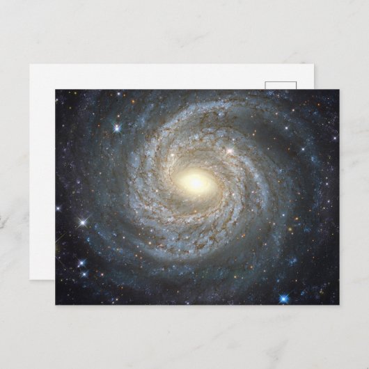 NGC 6814 Spiral Snowflake Galaxy Briefkaart (Voorkant / Achterkant)