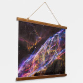 NGC 6960, de bezemnevel van de heks. Hangend Wandkleed (Gebogen)