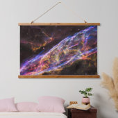 NGC 6960, de bezemnevel van de heks. Hangend Wandkleed (Slaapkamer)