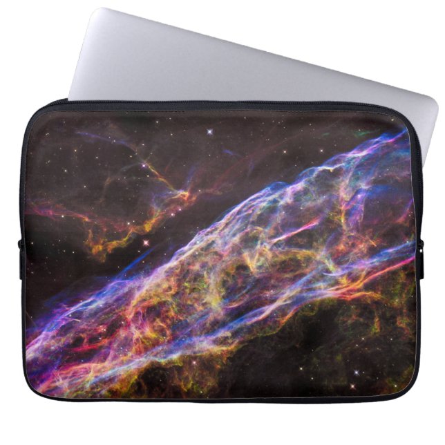 NGC 6960, de bezemnevel van de heks. Laptop Sleeve (Voorkant)