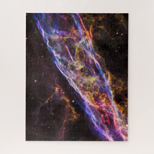 NGC 6960, de bezemnevel van de heks. Legpuzzel (Verticaal)