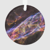 NGC 6960, de bezemnevel van de heks. Ornament (achterkant)