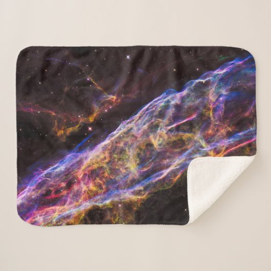 NGC 6960, de bezemnevel van de heks. Sherpa Deken (Voorkant (horizontaal))