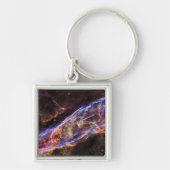 NGC 6960, de bezemnevel van de heks. Sleutelhanger (Voorkant)