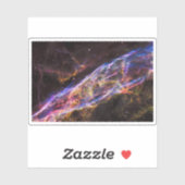 NGC 6960, de bezemnevel van de heks. Sticker (Vel)