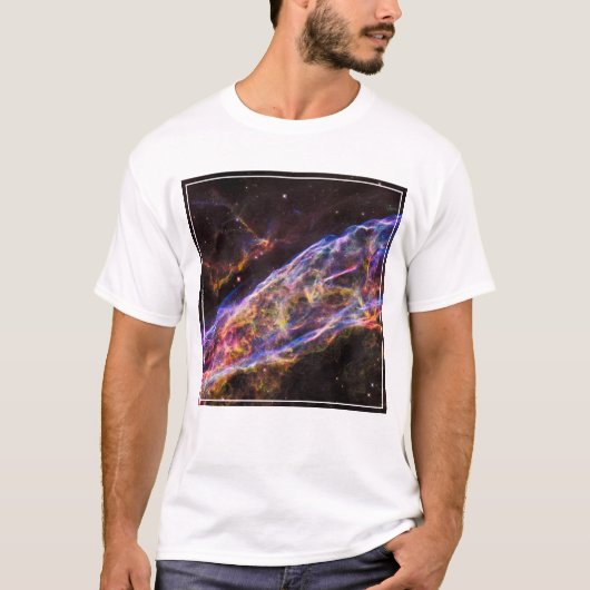 NGC 6960, de bezemnevel van de heks. T-shirt (Voorkant)