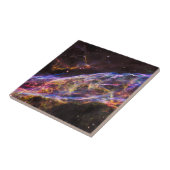 NGC 6960, de bezemnevel van de heks. Tegeltje (Zijkant)