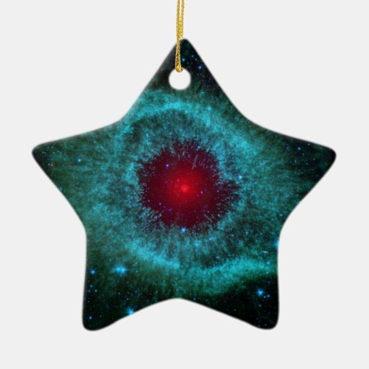 NGC 7293 De NASA van Helix Nebula Keramisch Ornament (Voorkant)