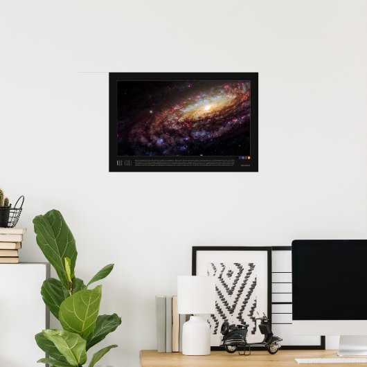 NGC 7331 (Caldwell 30) Poster (Thuiskantoor)