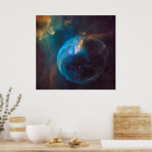 NGC 7635 - De bubbelnevel Poster (Keuken)