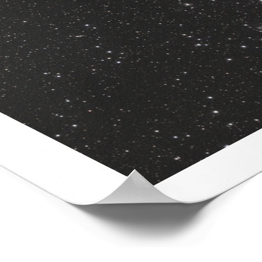 NGC 869 en NGC 884 van Eric Dreher Poster (Hoek)