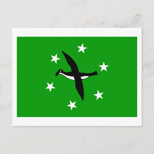 Ngchesar Flag Briefkaart (Voorkant)